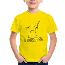 Camiseta Infantil I Like Me - Foca na Moda