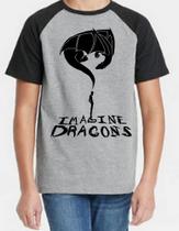Camiseta Infantil Imagine Dragons Exclusiva - Alternativo Basico