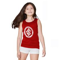 Camiseta Infantil Internacional Regata Vermelha Oficial Camiseta Infantil Internacional Regata Vermelha Oficial