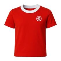 Camiseta Infantil Internacional Vermelha Oficial