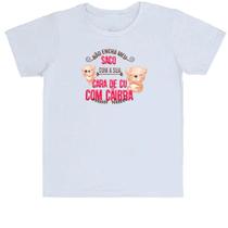 Camiseta Infantil Irônico não encha meu Camiseta Infantil Irônico não encha meu