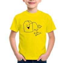 Camiseta Infantil Its A Tea Shirt - Foca na Moda