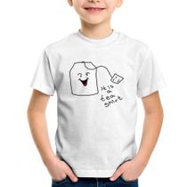 Camiseta Infantil Its A Tea Shirt - Foca na Moda