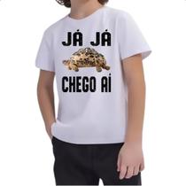 Camiseta Infantil Ja ja chego ai