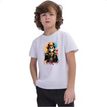 Camiseta Infantil Jack Skeleton Londres Street