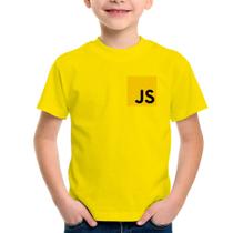 Camiseta Infantil JavaScript - Foca na Moda