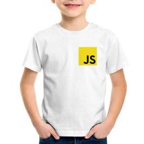 Camiseta Infantil JavaScript - Foca na Moda