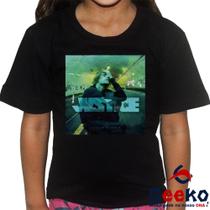Camiseta Infantil Justin Bieber 100% Algodão Justice Pop Geeko