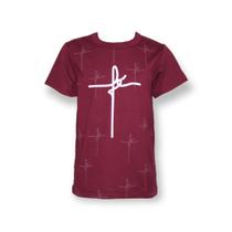 Camiseta infantil juvenil manga curta algodão premium abençoado católica religiosa jesus fé gospel menino menina unissex