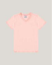 Camiseta Infantil Juvenil Menino Laranja Neon Malwee Kids