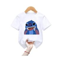 Camiseta Infantil Kawaii Lilo & Stitch - Disney