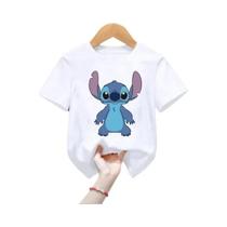 Camiseta Infantil Kawaii Lilo & Stitch - Disney