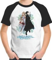 Camiseta Infantil Kirito e Asuna - Casa Mágica