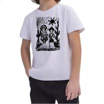 Camiseta Infantil Lampião e Maria Bonita 01