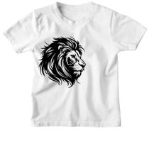 Camiseta Infantil Leao de Juda Linear