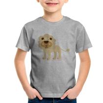 Camiseta Infantil Leãozinho - Foca na Moda