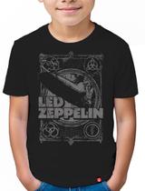 Camiseta Infantil Led Zeppelin - King of Geek