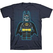 Camiseta Infantil LEGO Batman (8, Azul Naval)