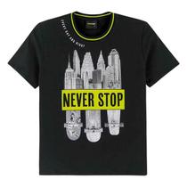 Camiseta Infantil Lemon Never Stop Menino