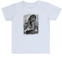 Camiseta Infantil Lendas do Mar Moby Dick 01 Camiseta Infantil Lendas do Mar Moby Dick 01