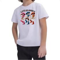 Camiseta Infantil Lets go ghouls Camiseta Infantil Lets go ghouls
