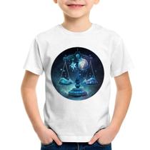 Camiseta Infantil Libra Sígno - Foca na Moda