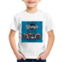 Camiseta Infantil Life on the road - Foca na Moda