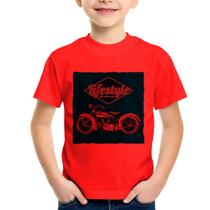 Camiseta Infantil Life on the road - Foca na Moda