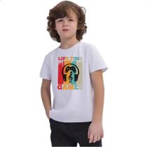 Camiseta Infantil Life Time Games