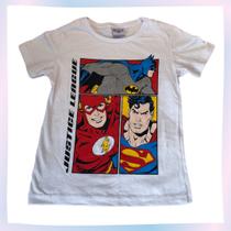 Camiseta Infantil Liga da Justiça - Xic Xic Moda Infantil