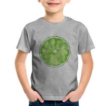 Camiseta Infantil Limão - Foca na Moda