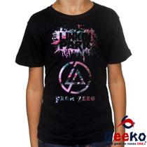 Camiseta Infantil Linkin Park 100% Algodão From Zero The Emptiness Machine Emily Armstrong Geeko
