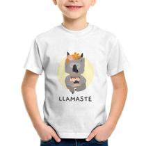 Camiseta Infantil Llamastê - Foca na Moda