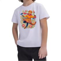 Camiseta Infantil Lontra gueisha