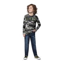 Camiseta Infantil M/l Lemon Kids 81225