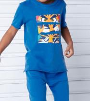 Camiseta Infantil Manga Curta Algodão Tigre Roar Puket