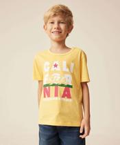 Camiseta Infantil Manga Curta Estampa Frase MR Tam 4 a-05294