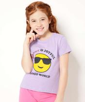 Camiseta Infantil Manga Curta Estampada Marisa Tam 4 a-44623