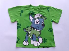 Camiseta Infantil Manga Curta Rocky Patrulha Canina Camiseta Infantil Manga Curta Rocky Patrulha Canina