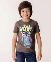Camiseta Infantil Manga Curta Stitch Disney Tam 4 a 10-42081 Camiseta Infantil Manga Curta Stitch Disney Tam 4 a 10-42081