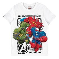 Camiseta Infantil Manga Curta Vingadores Malwee Ref. 100454 Camiseta Infantil Manga Curta Vingadores Malwee Ref. 100454