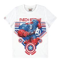Camiseta Infantil Manga Curta Vingadores Malwee Ref. 100456 Camiseta Infantil Manga Curta Vingadores Malwee Ref. 100456