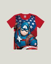 Camiseta Infantil Manga Curta Vingadores Malwee Ref. 83165 Camiseta Infantil Manga Curta Vingadores Malwee Ref. 83165