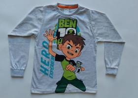 Camiseta Infantil Manga Longa Ben 10