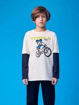 Camiseta Infantil Manga Longa D2998 Youccie Camiseta Infantil Manga Longa D2998 Youccie
