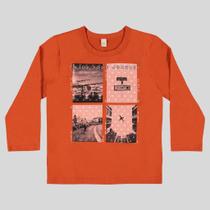 Camiseta Infantil Manga Longa Glinny Ref. 32749