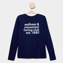 Camiseta Infantil Manga Longa Hering Casual Menino Camiseta Infantil Manga Longa Hering Casual Menino