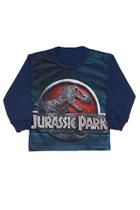 Camiseta infantil manga longa jurassic park