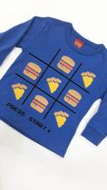 Camiseta infantil manga longa kyly Camiseta infantil manga longa kyly