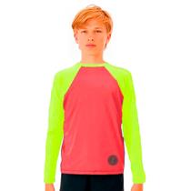 Camiseta Infantil Manga Longa Menino Uv50 Vermelho Ve 1 a 14 Camiseta Infantil Manga Longa Menino Uv50 Vermelho Ve 1 a 14